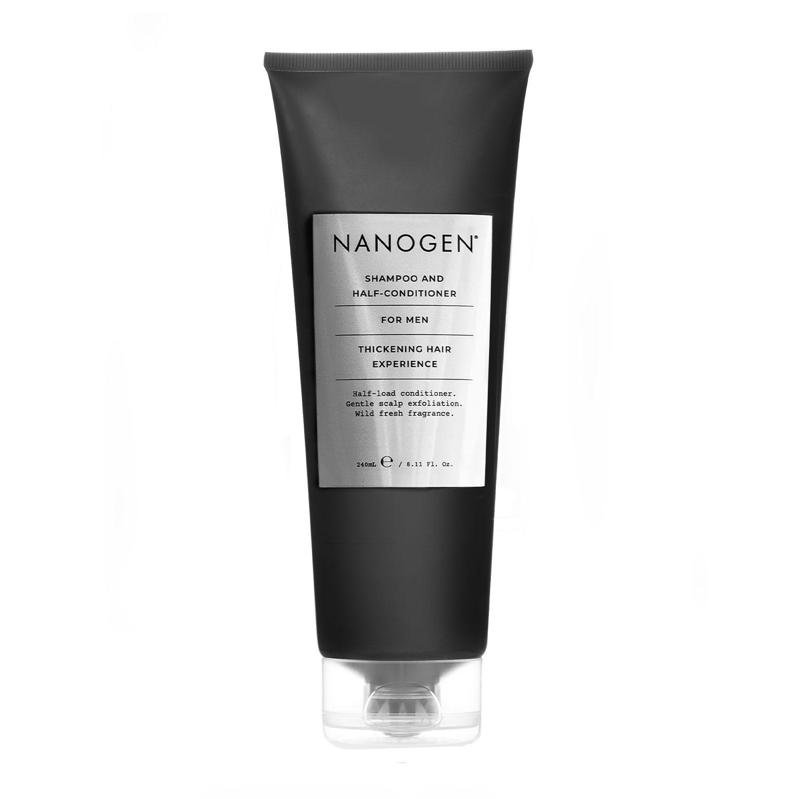 Nanogen Shampoo & Half Conditioner For Men - The Derma Company