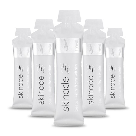 Skinade Anti-Ageing Collagen Drink Travel Sachets – 30 Day Supply